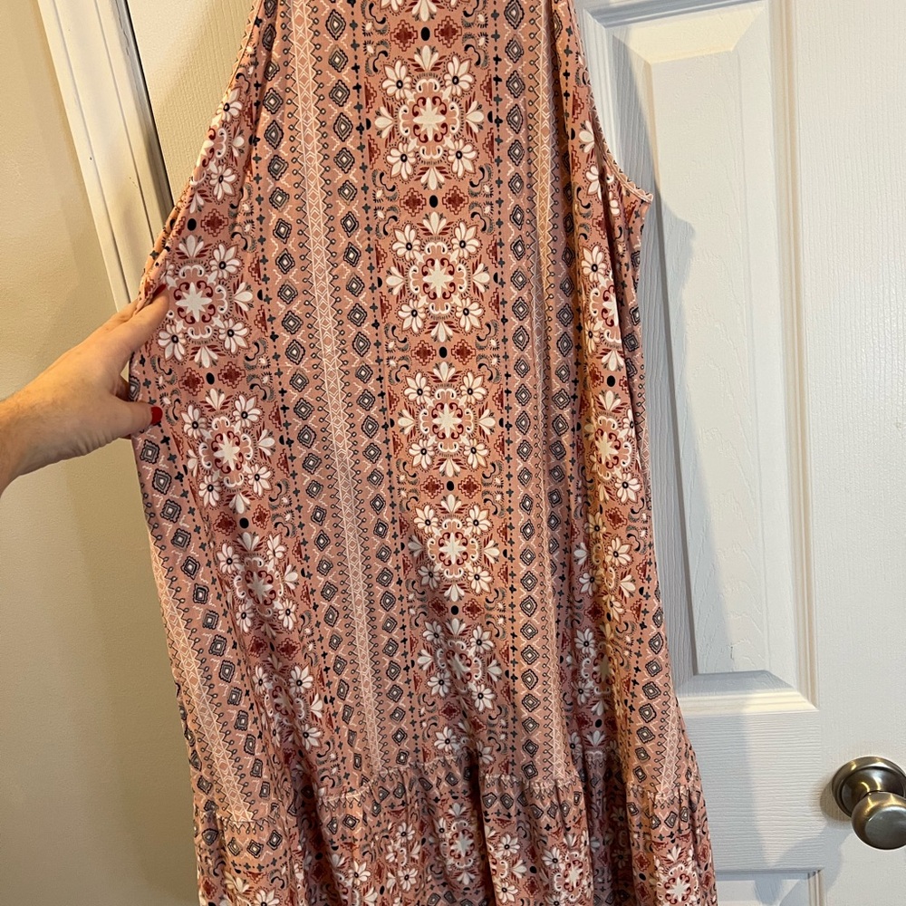 LOFT- Bohemian Floral Sleeveless Dress